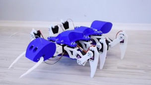 DIY蚂蚁六足机器人-基于Arduino的项目