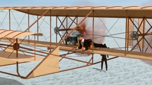 莱特兄弟第一次飞行的辉煌工程