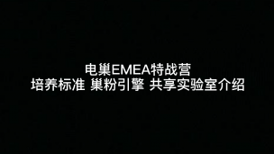 电巢EMEA特战营培养标准、巢粉引擎、共享实验室介绍