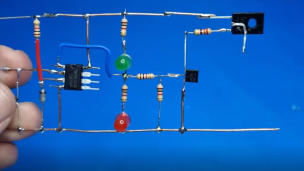 LM358高精度自动切断