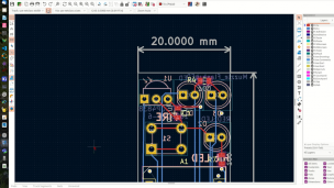 把接地面加到一个 kicad 60 pcb 上