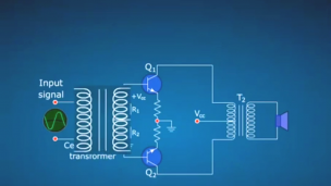 B类推挽变压器放大器电路抖音